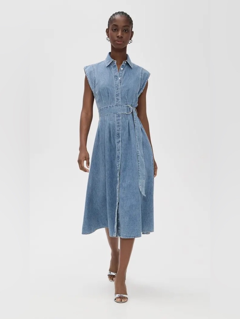 Veronica Beard Loreta Midi Dress - Picture 2 of 14
